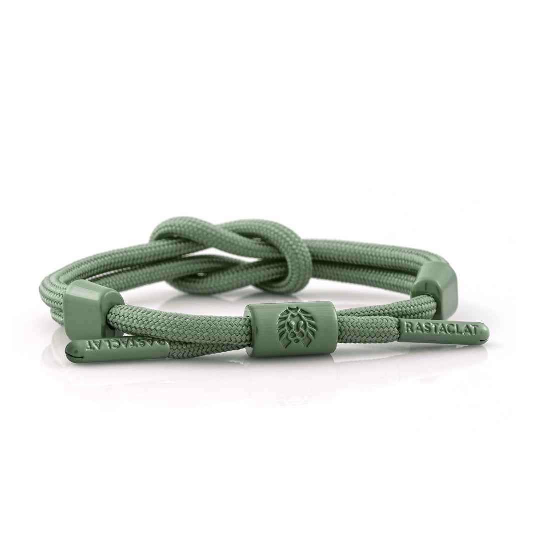 "Knotaclat Sage" Knotted Bracelet
