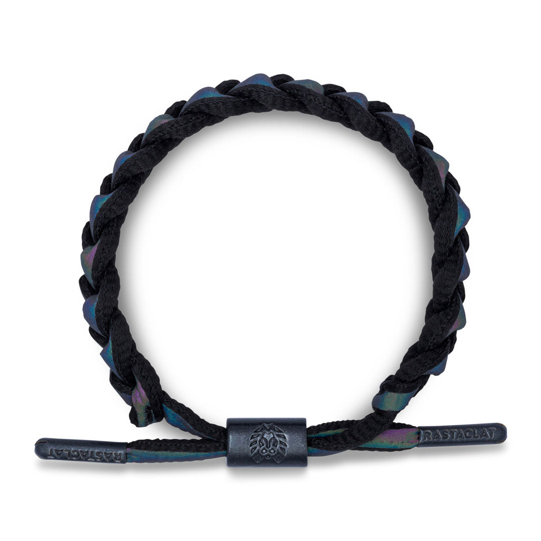 "Void" Reflective Braided Bracelet