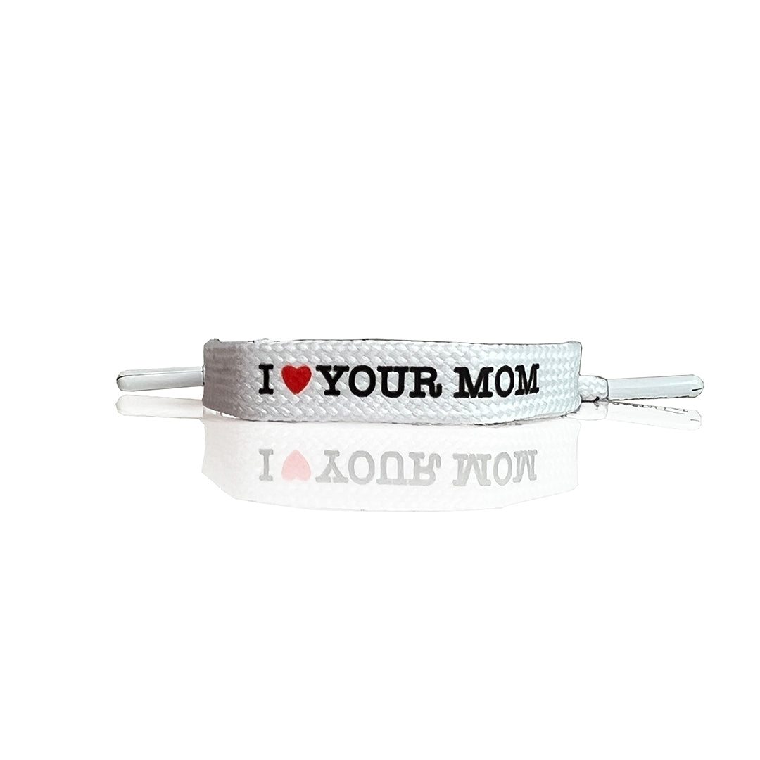 "I Love Your Mom" Printed Single Lace Bracelet