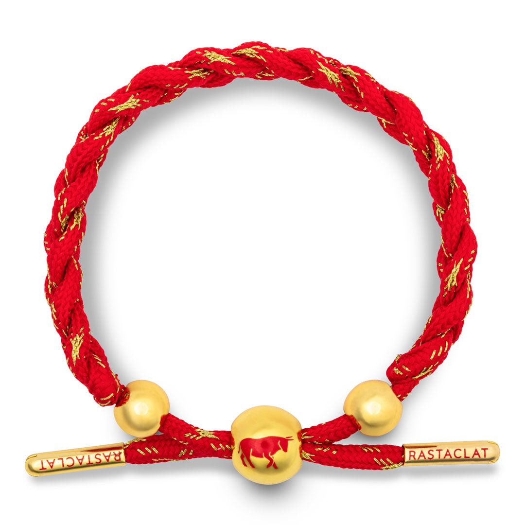 "Ox" Lunar New Year Braided Bracelet