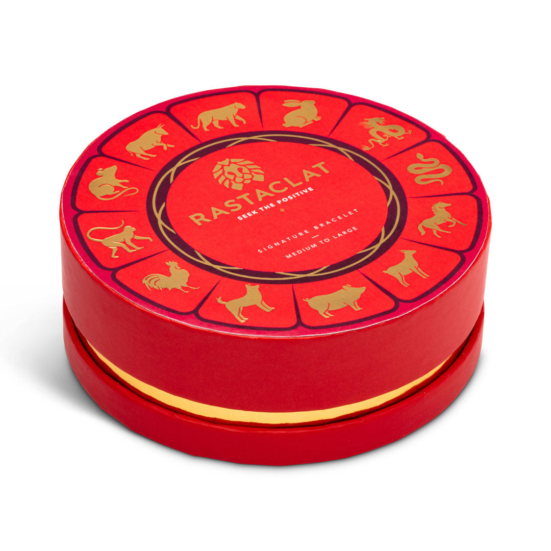 "Tiger" Lunar New Year Braided Bracelet