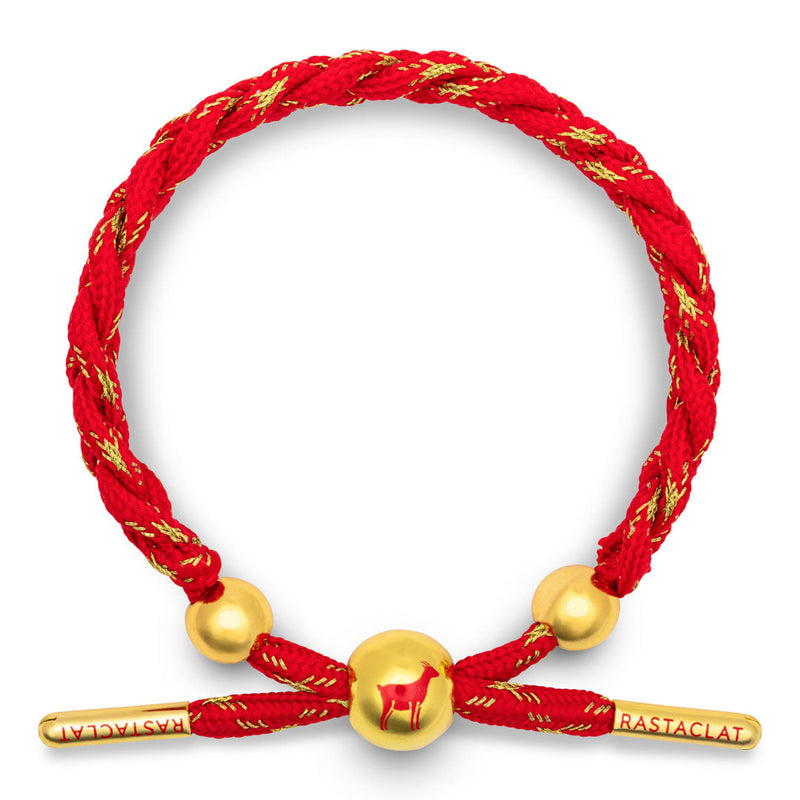 Lunar New Year Sheep Braided Bracelet