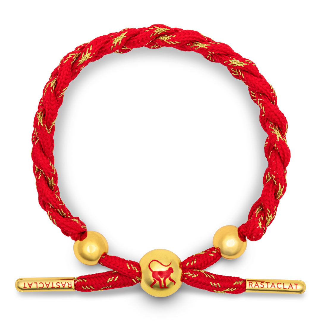 "Monkey" Lunar New Year Braided Bracelet