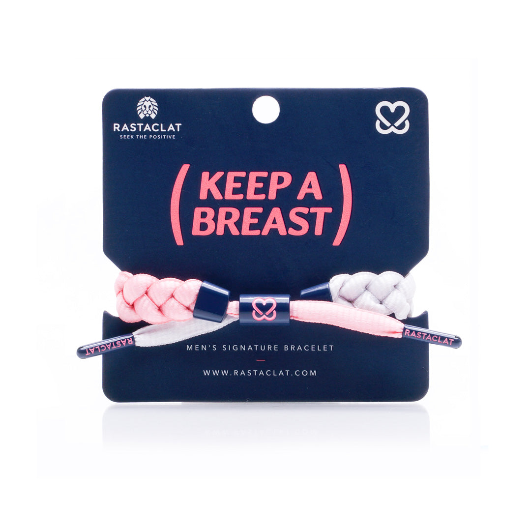 "Advocate" Breast Cancer Braided Bracelet