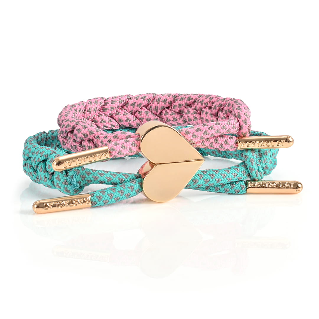 "Muse" Magnetic Heart Bracelet Set