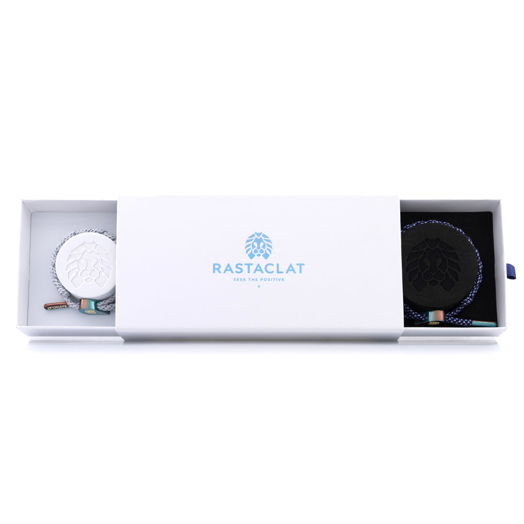 "Ultra Violets" Magnetic Heart Bracelet Set