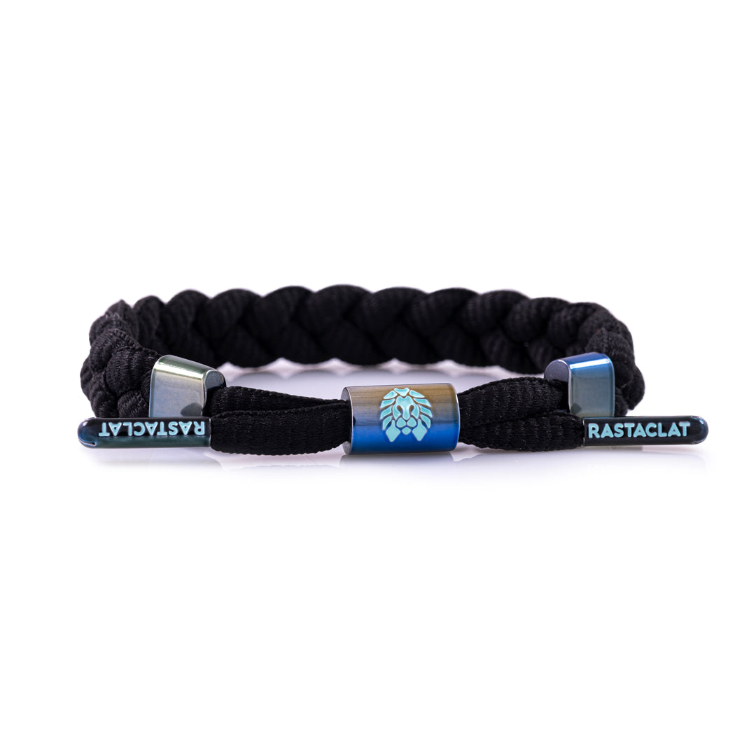 "Onyx Iridescent" Braided Bracelet