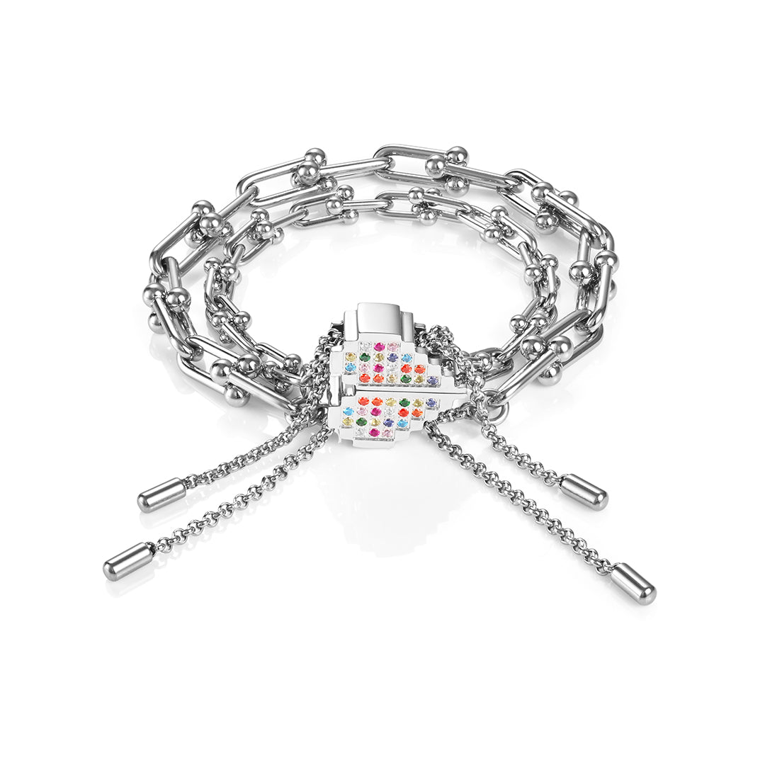 CLÀT Digital Love Bracelet Set