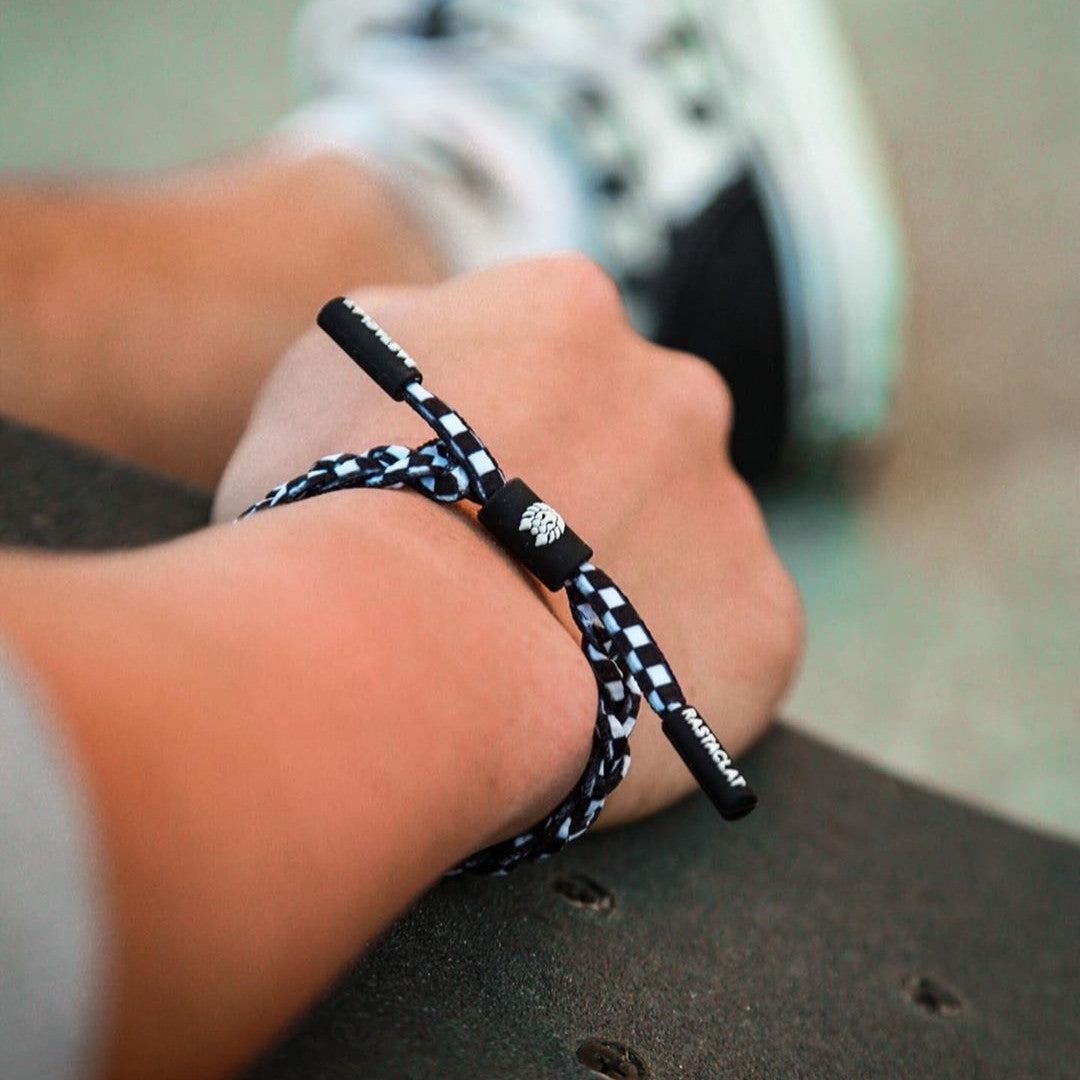 "Checkered" Limited Edition Braided Bracelet