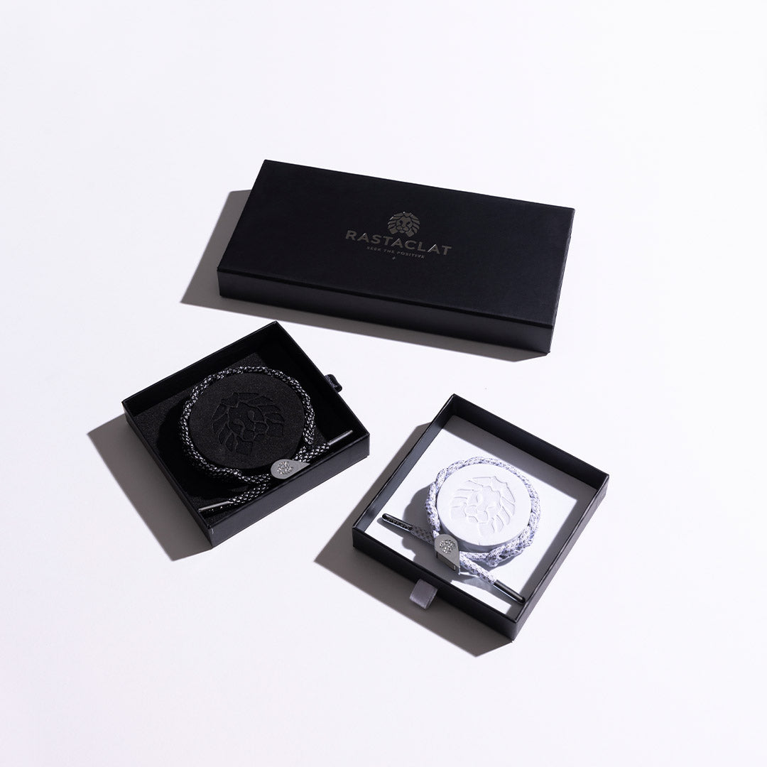 "Chromates" Magnetic Heart Bracelet Set