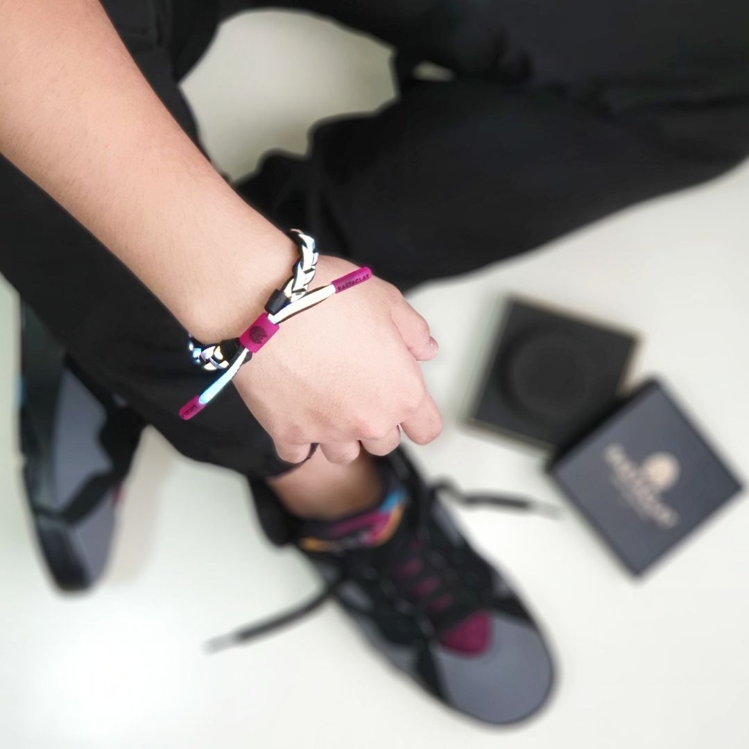 "Dark Matter" Limited Edition Braided Bracelet