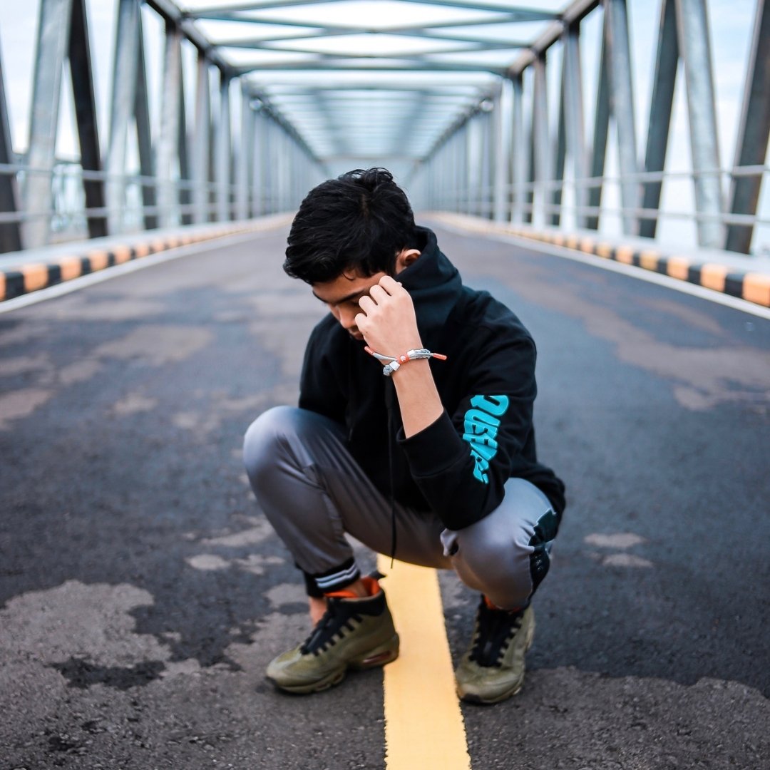 "Grey Matter" Limited Edition Braided Bracelet