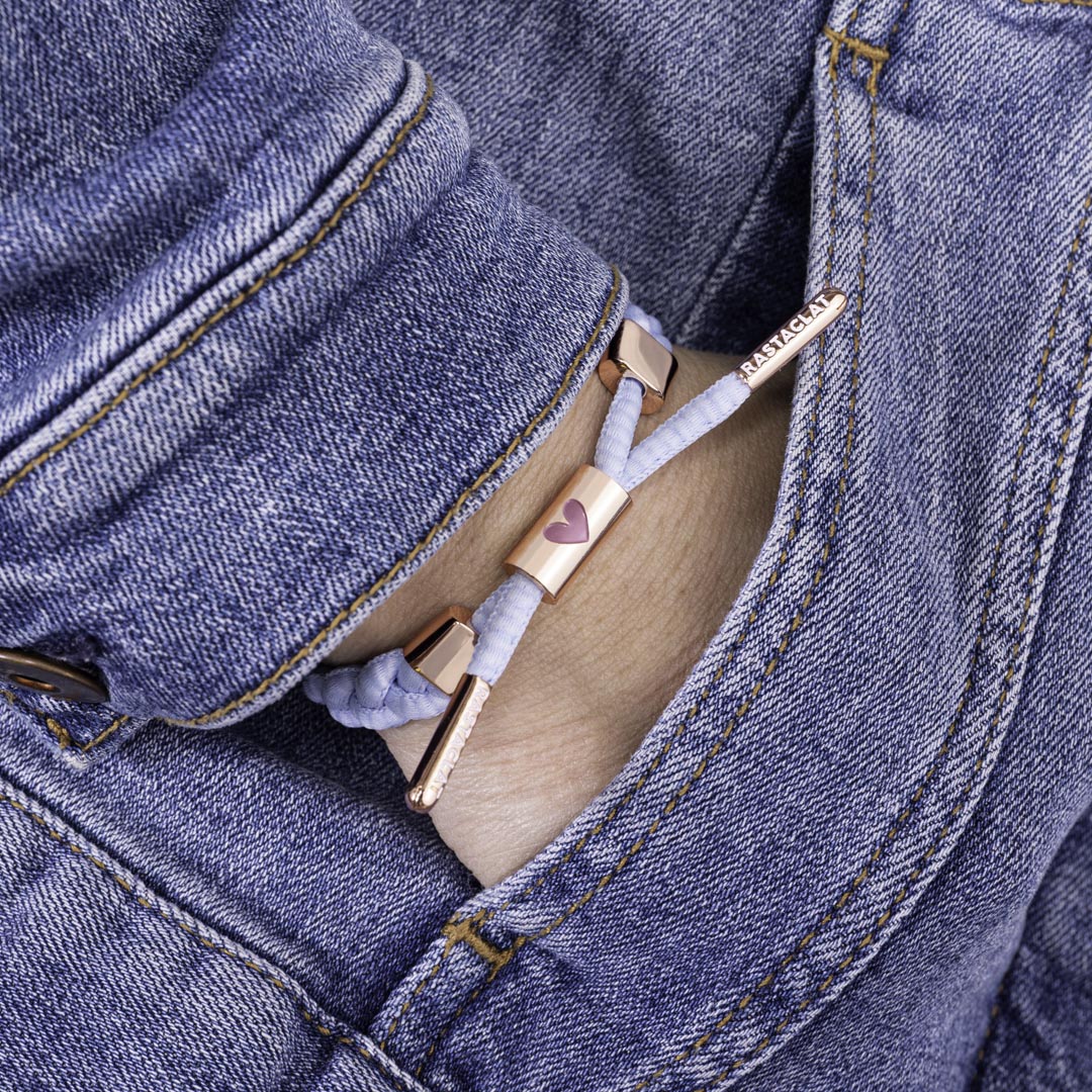 "I Love U" Braided Bracelet