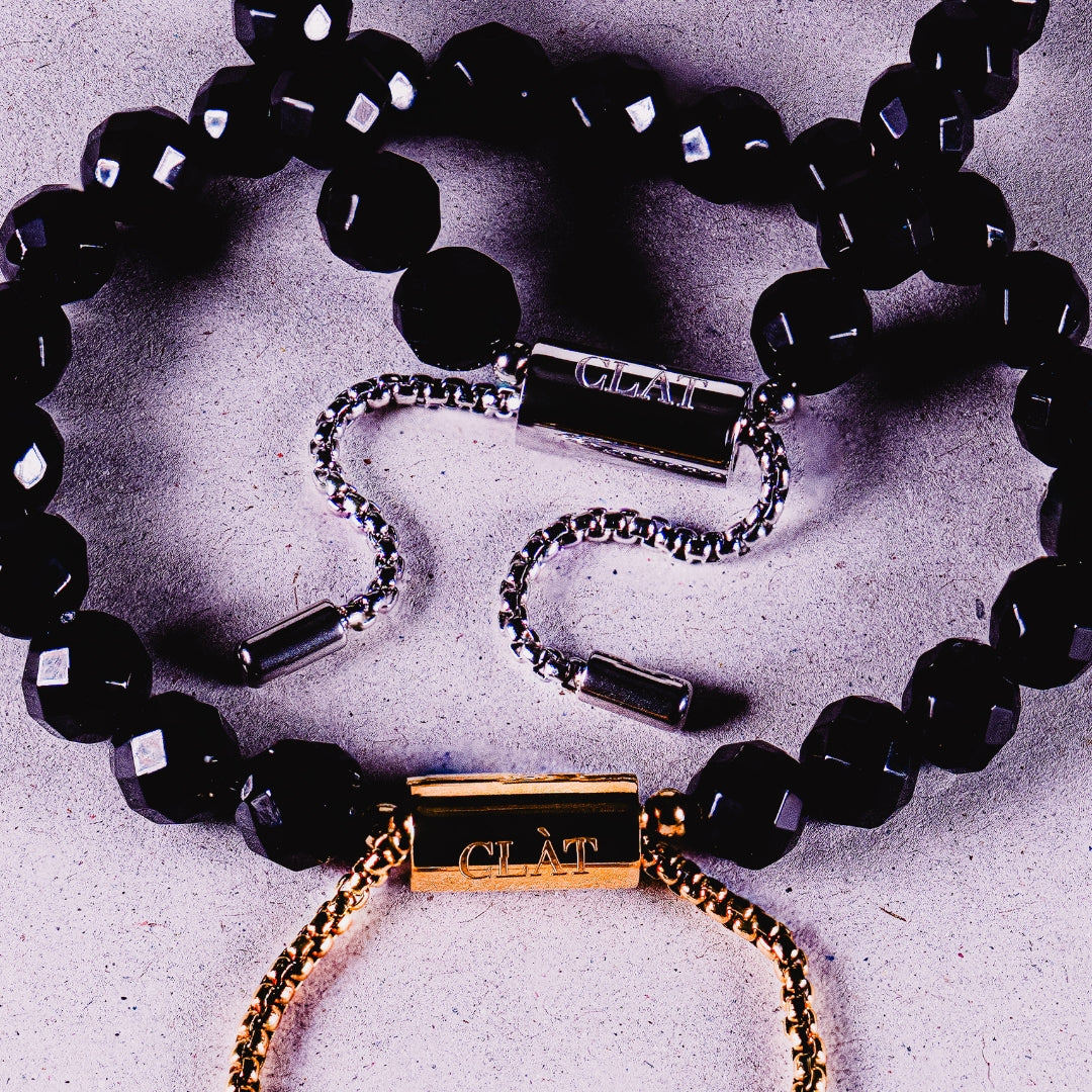 CLÀT Geometric Beaded Bracelet