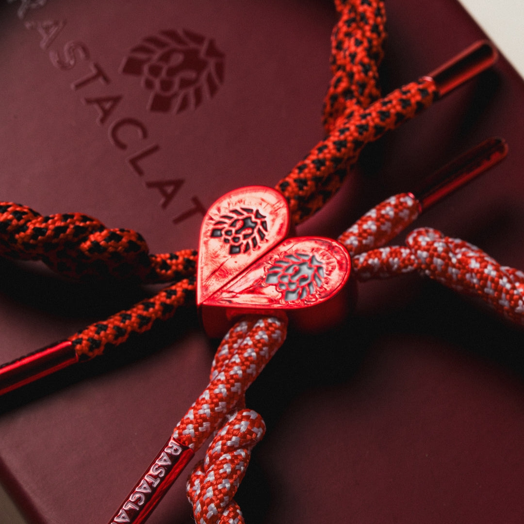 "Love" Magnetic Heart Bracelet Set