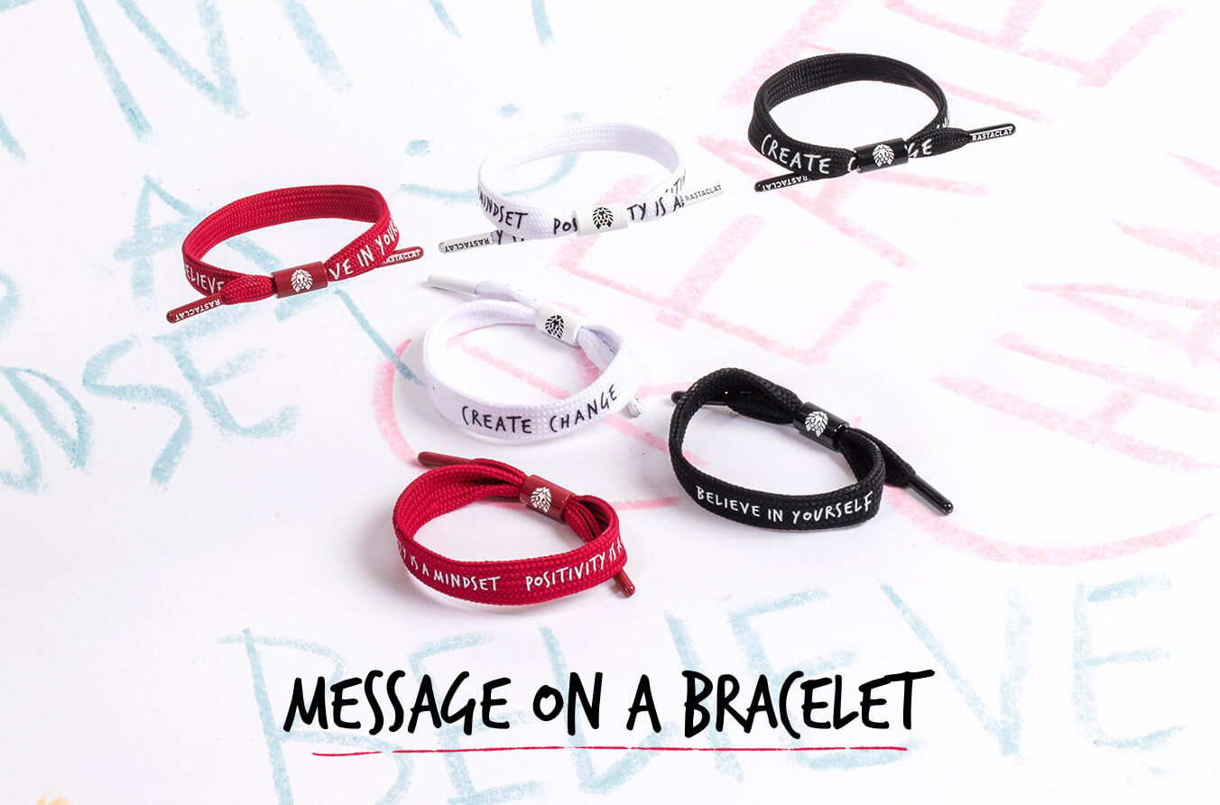 MESSAGE ON A BRACELET