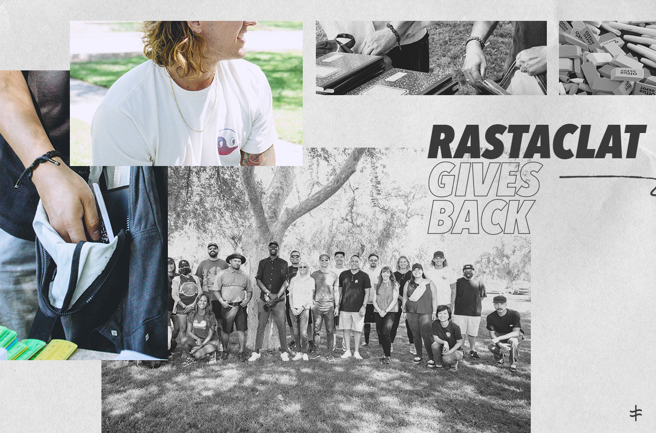 RASTACLAT GIVES BACK