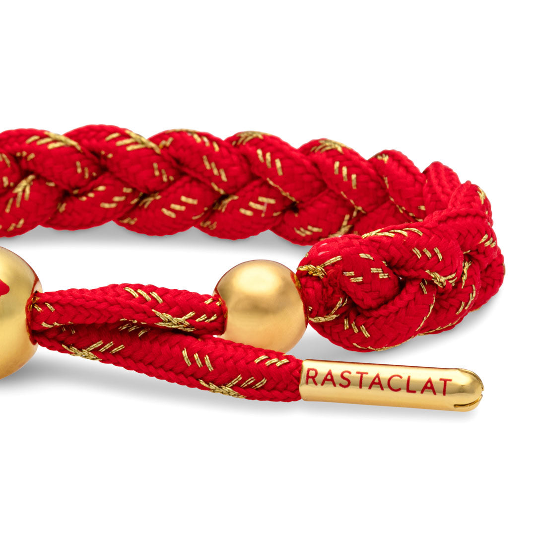 Rabbit Lunar New Year Braided Bracelet