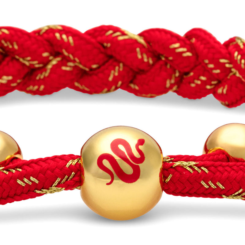 Lunar New Year Snake Braided Bracelet