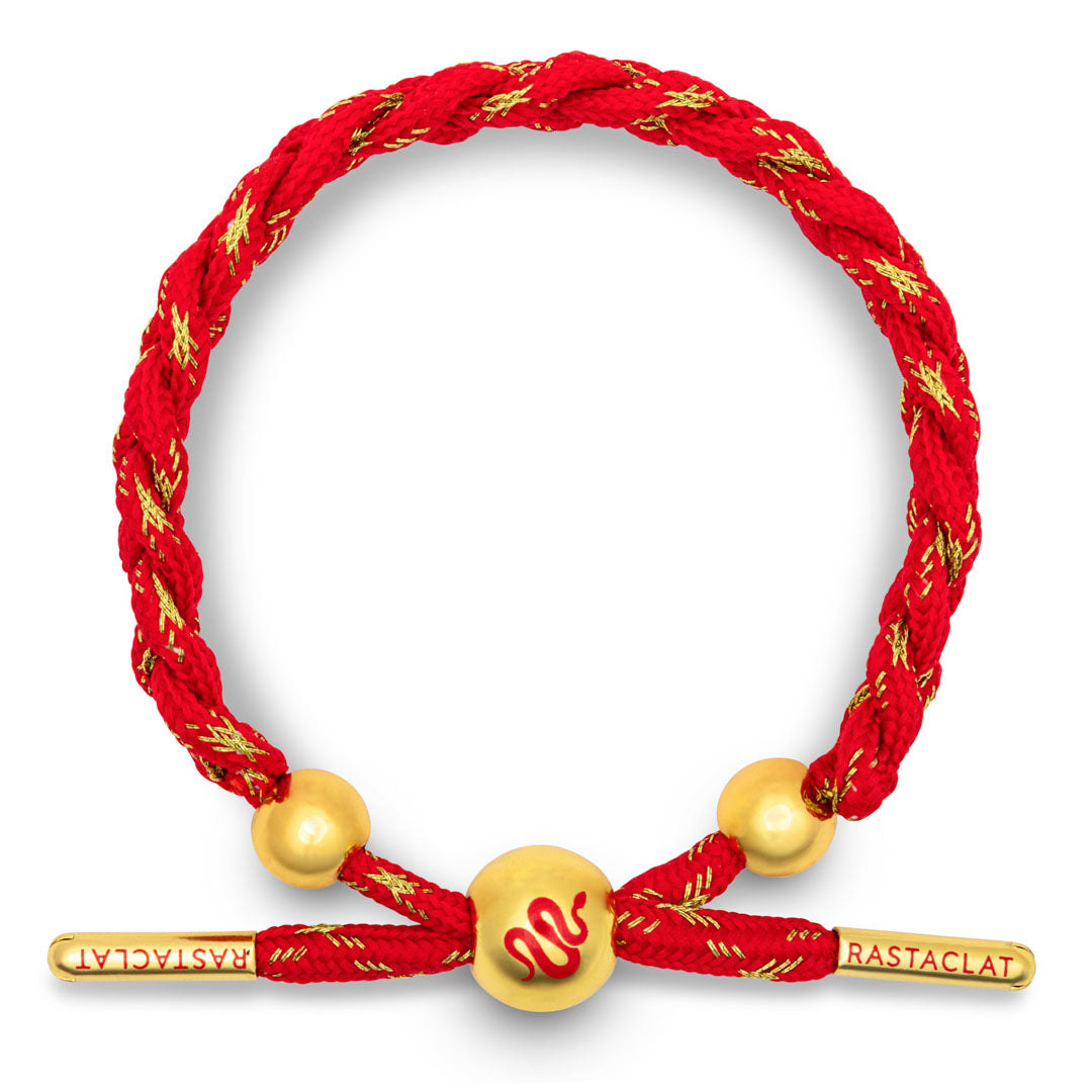 Snake Lunar New Year Braided Bracelet