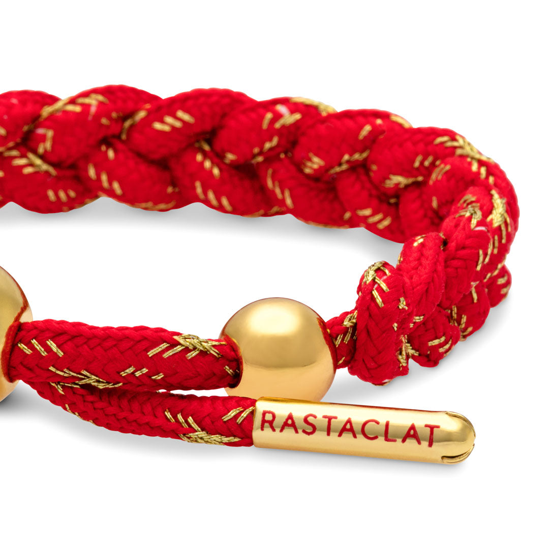 Dog Lunar New Year Braided Bracelet