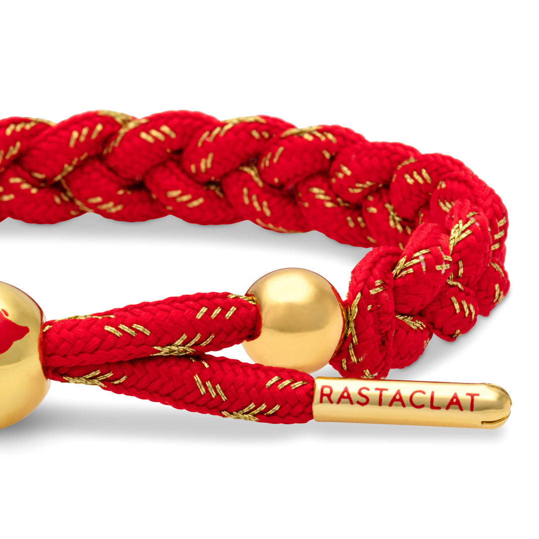 Pig Lunar New Year Braided Bracelet