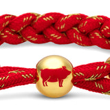 Pig Lunar New Year Braided Bracelet