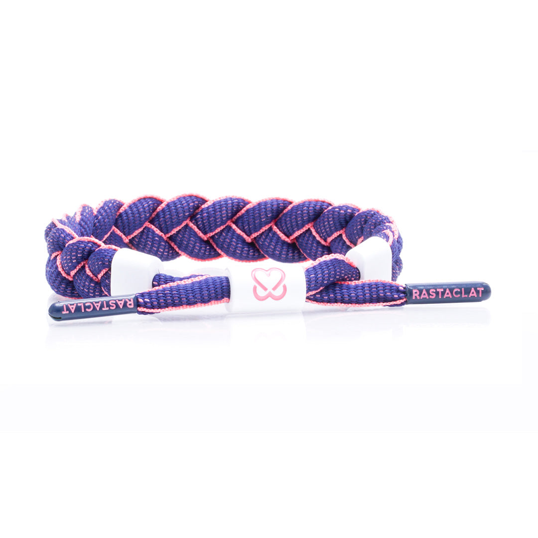 "Empower" Breast Cancer Braided Bracelet