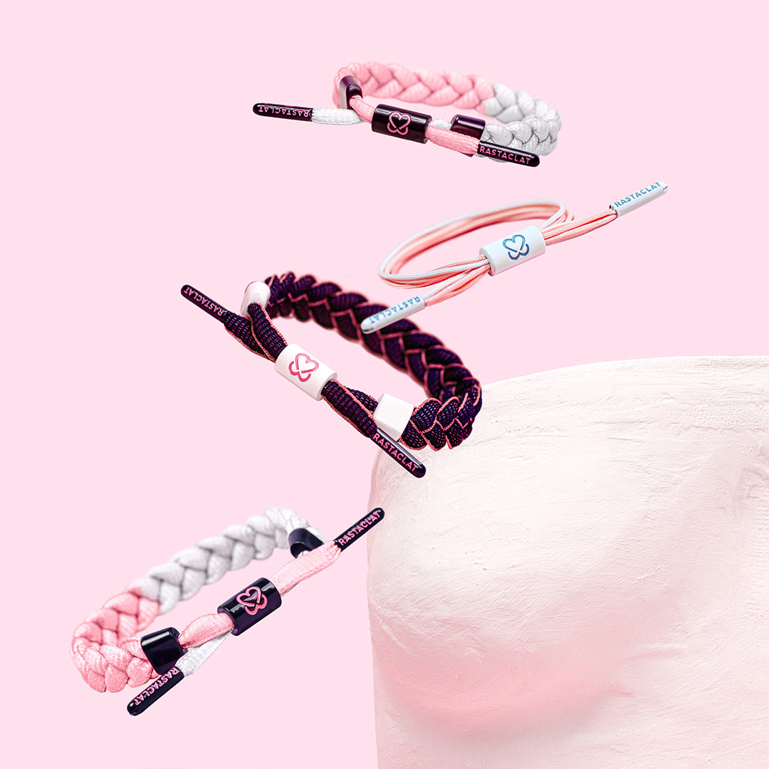 "Advocate" Breast Cancer Braided Bracelet