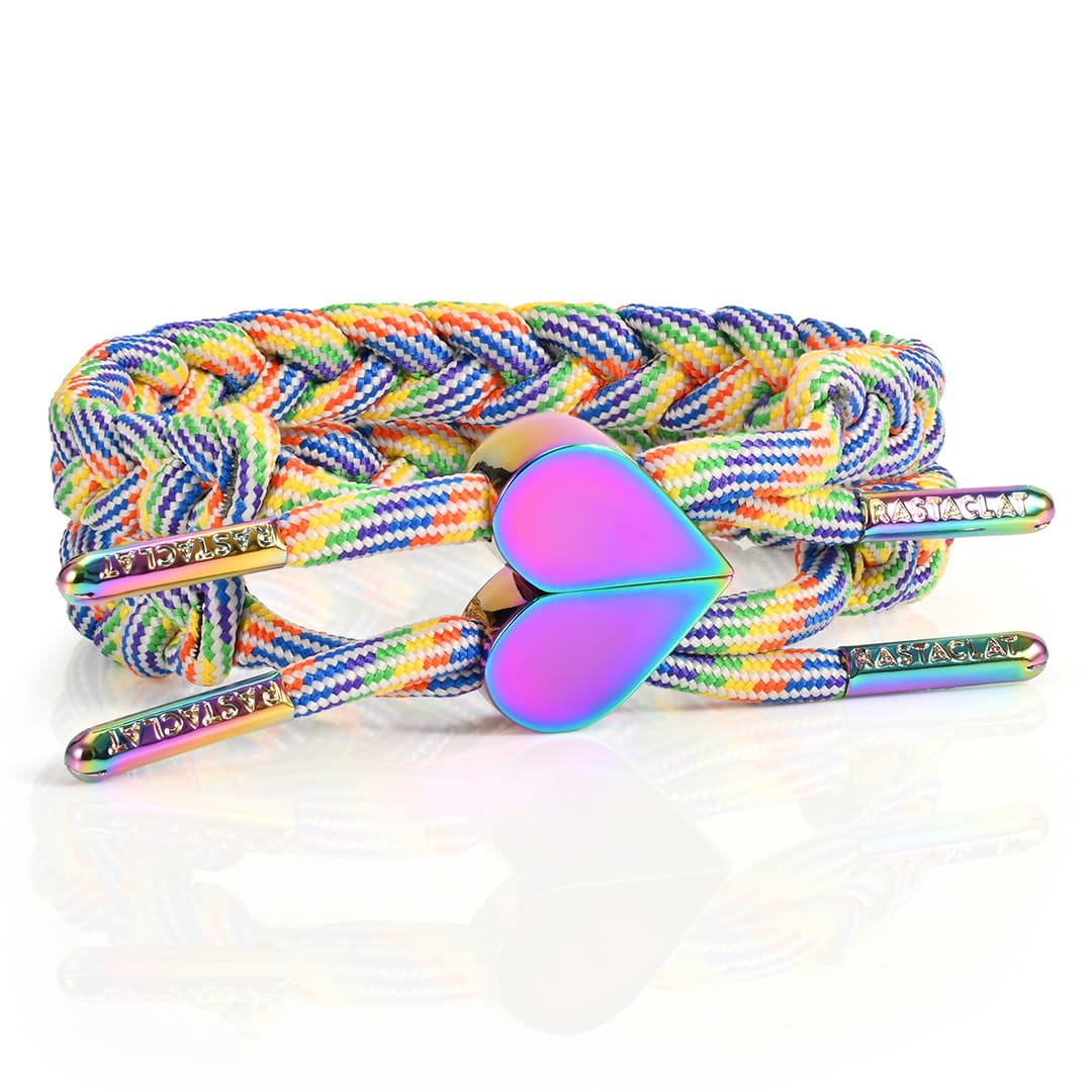 "Spectrum" Magnetic Heart Bracelet Set