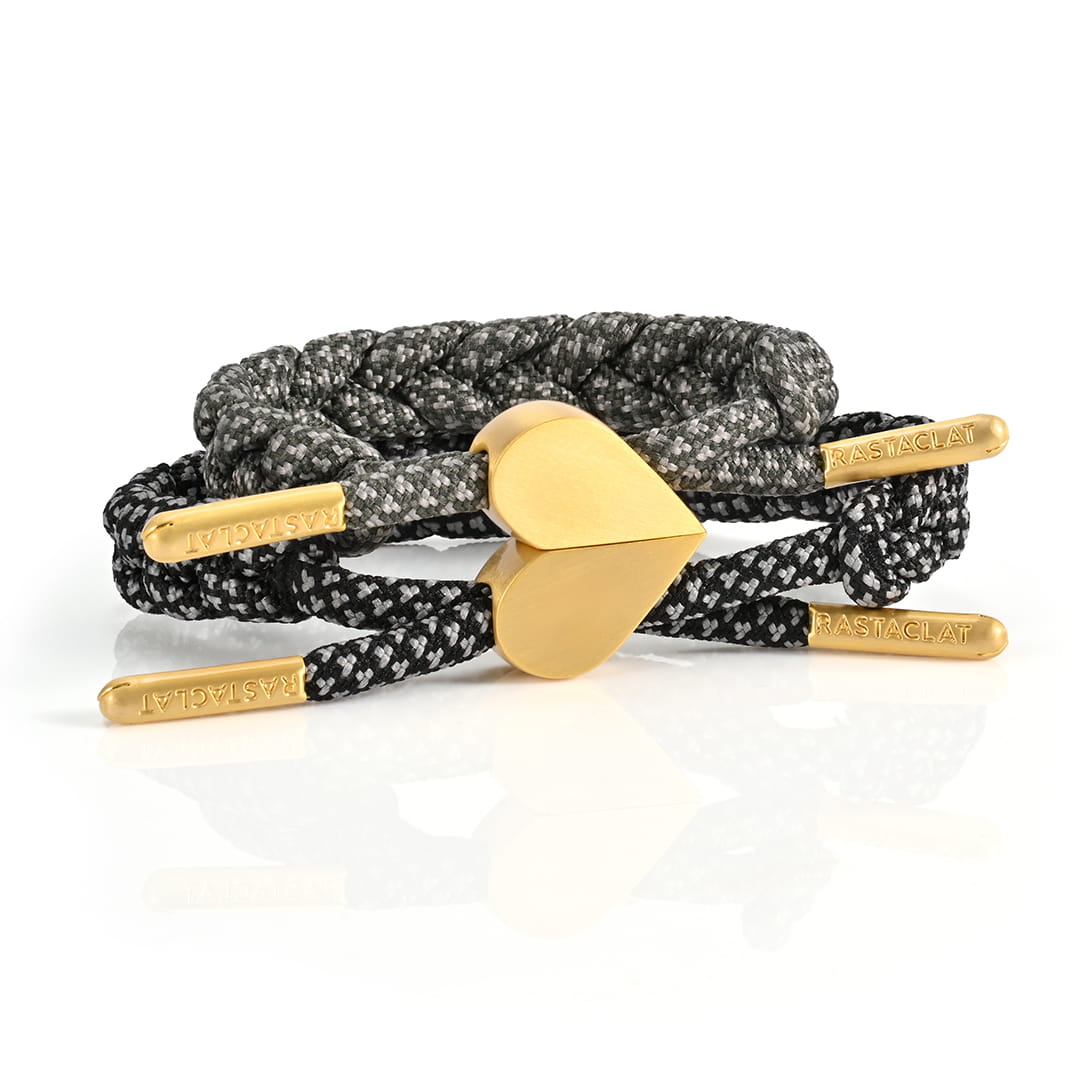 "Tactical" Magnetic Heart Bracelet Set