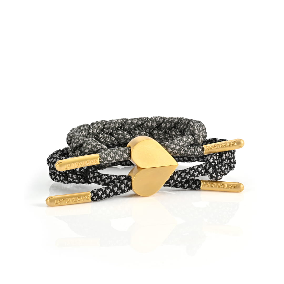 "Tactical" Magnetic Heart Bracelet Set