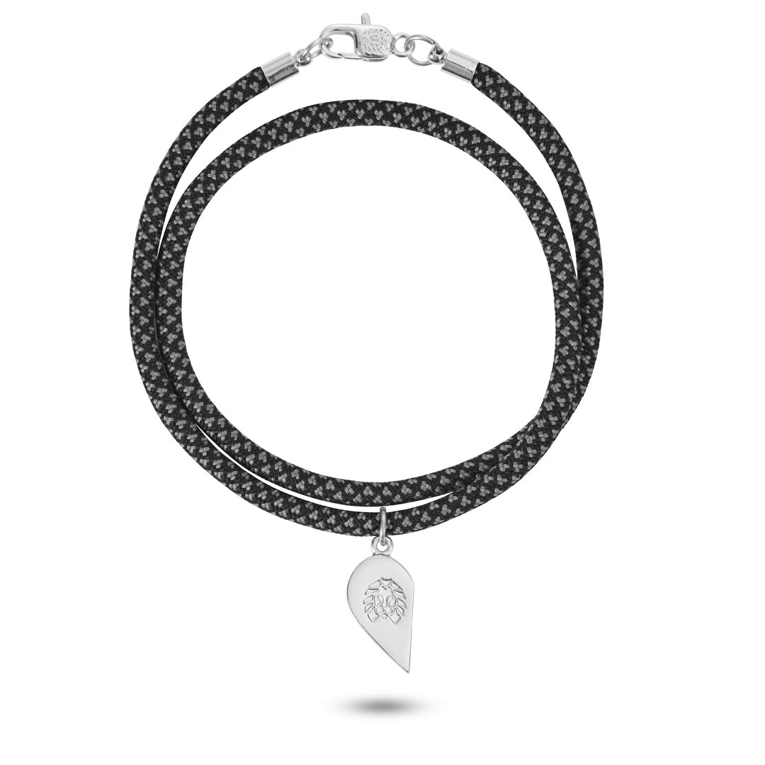 "Sidekick" Magnetic Heart Dog Collar & Necklace/Wrap Bracelet Set