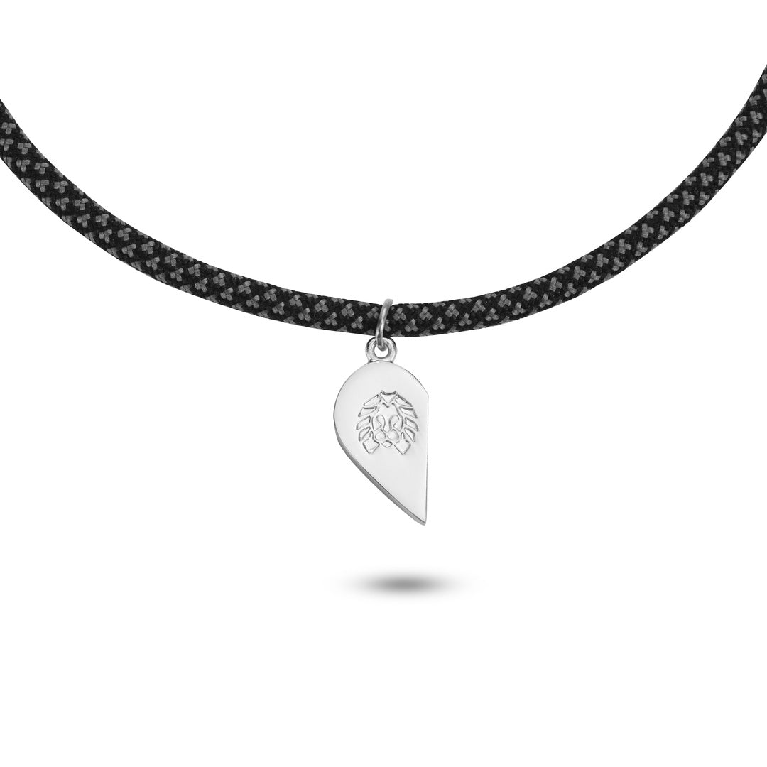 "Sidekick" Magnetic Heart Dog Collar & Necklace/Wrap Bracelet Set