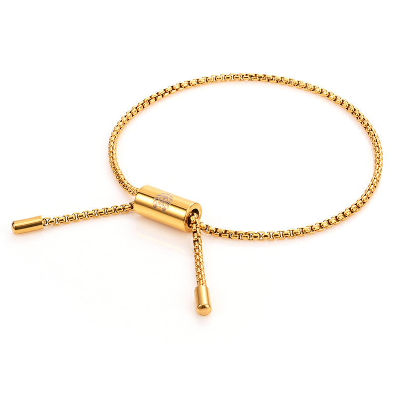 10 Strings 18k Gold Plated Adjustable Bracelet Box - Temu