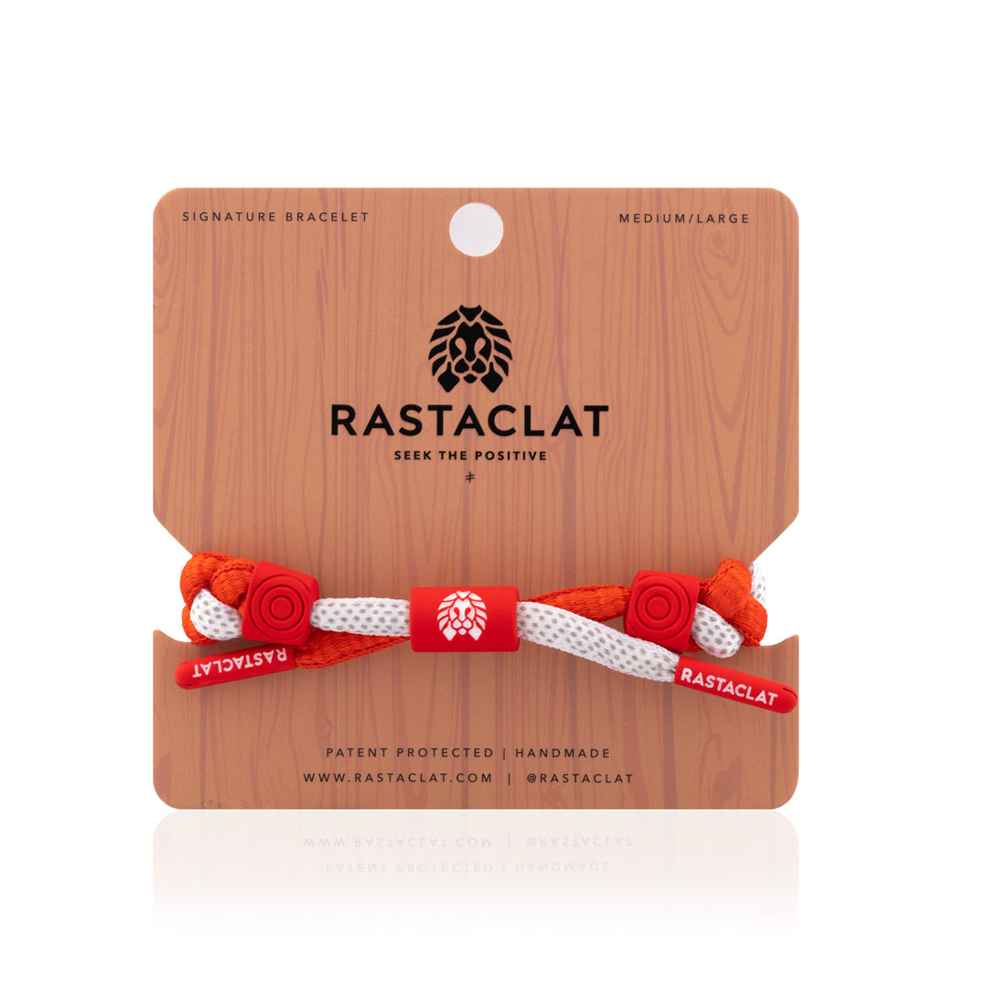 "Red Alert" Braided Bracelet