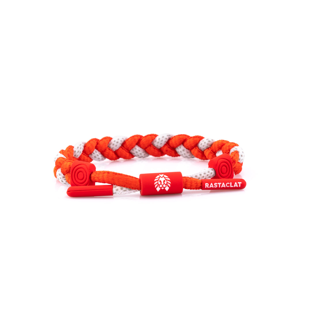 "Red Alert" Braided Bracelet
