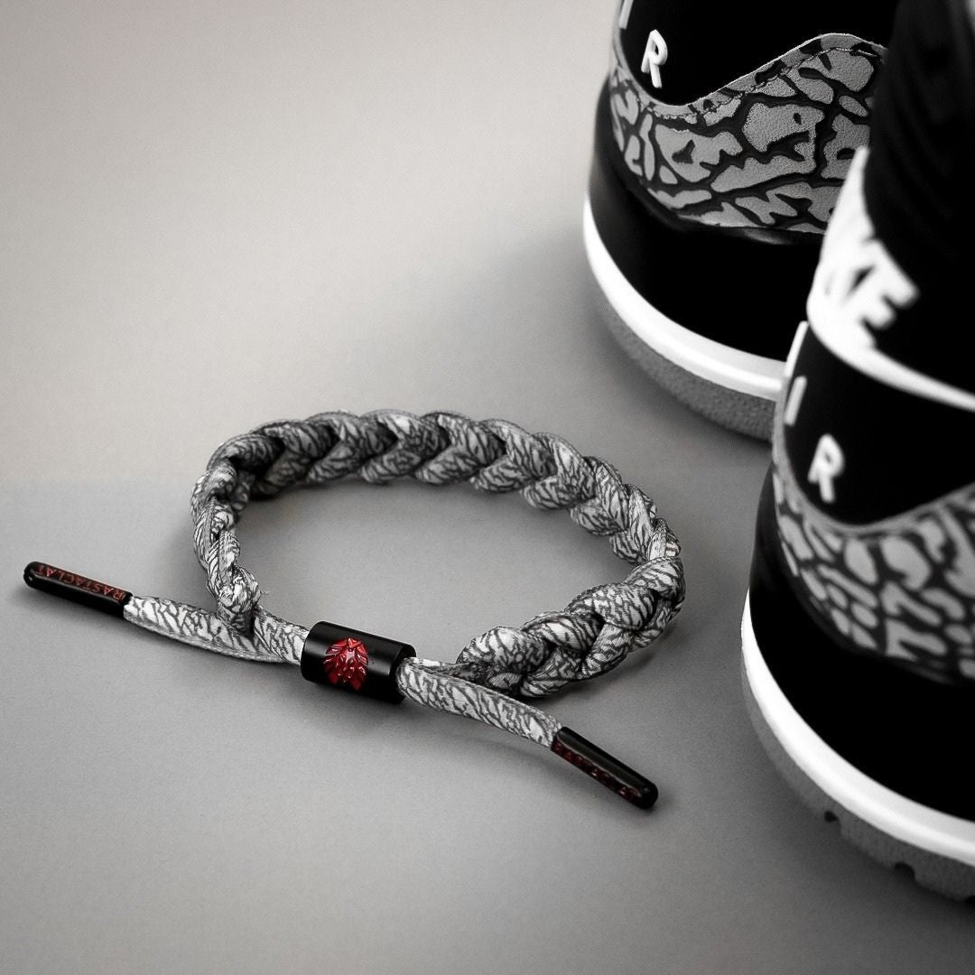 "Asphalt" Limited Edition Braided Bracelet