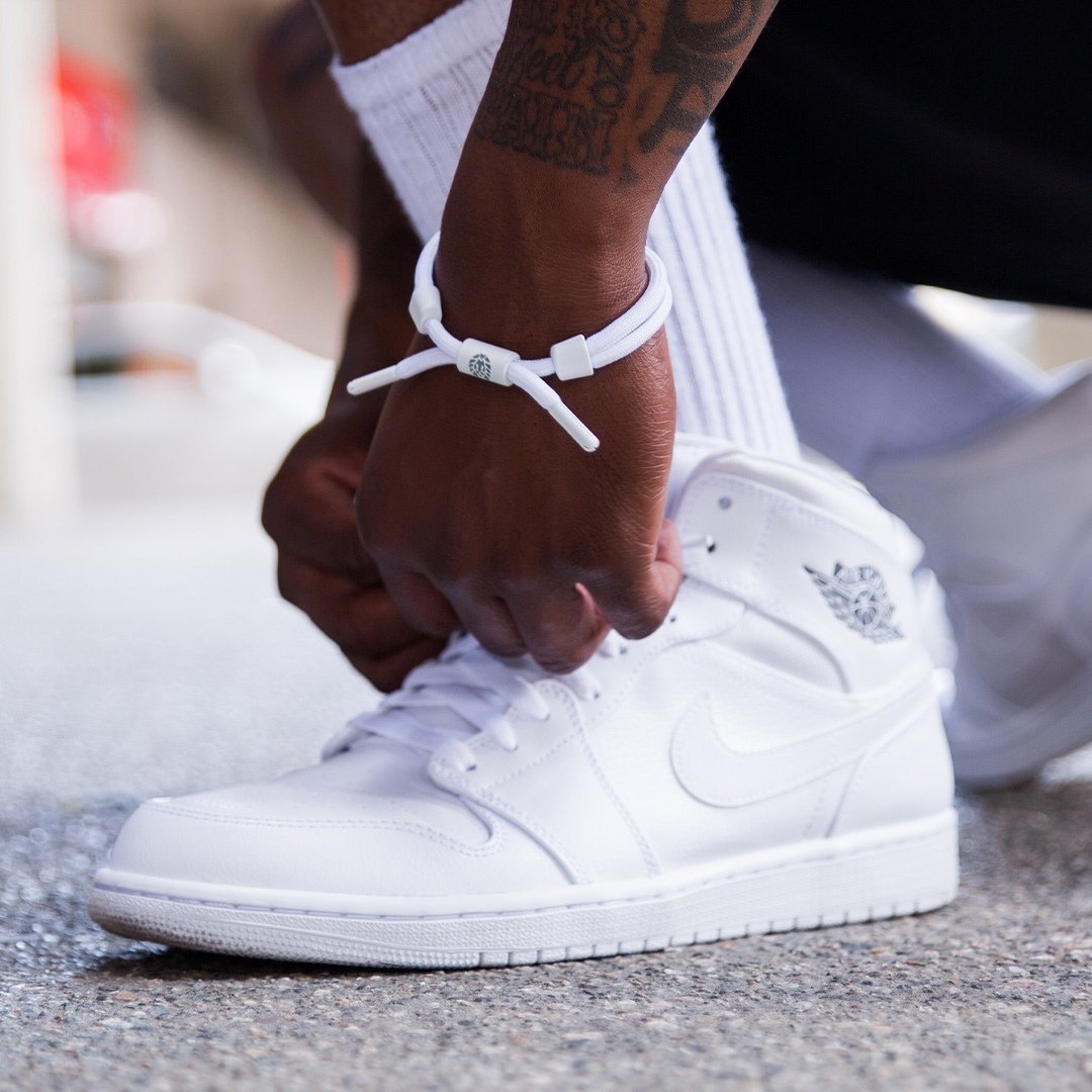 "Chalk" Knotted Bracelet