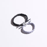 Chromates Couple's Magnetic Braided Bracelet Set