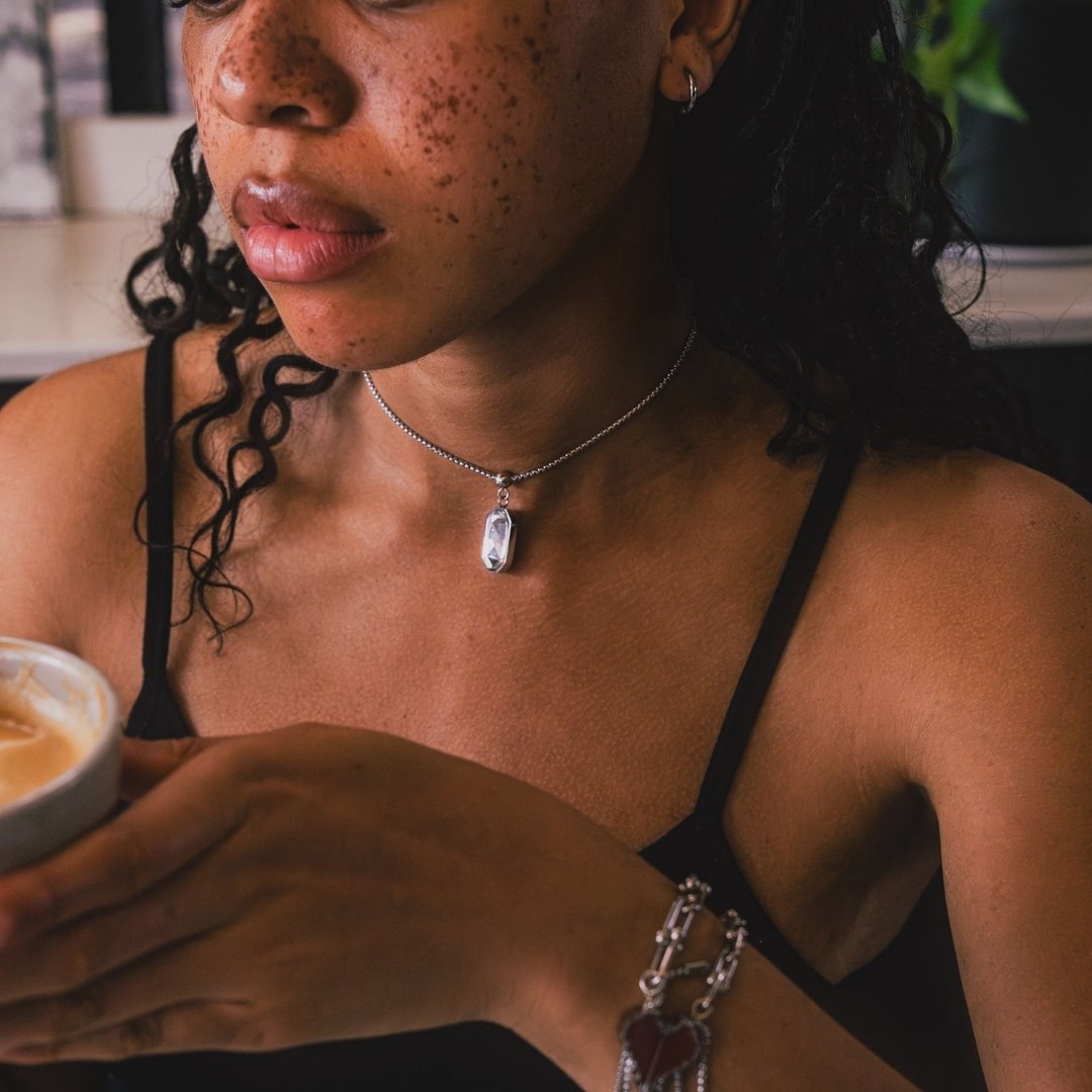 CLÀT Clear Quartz Charm