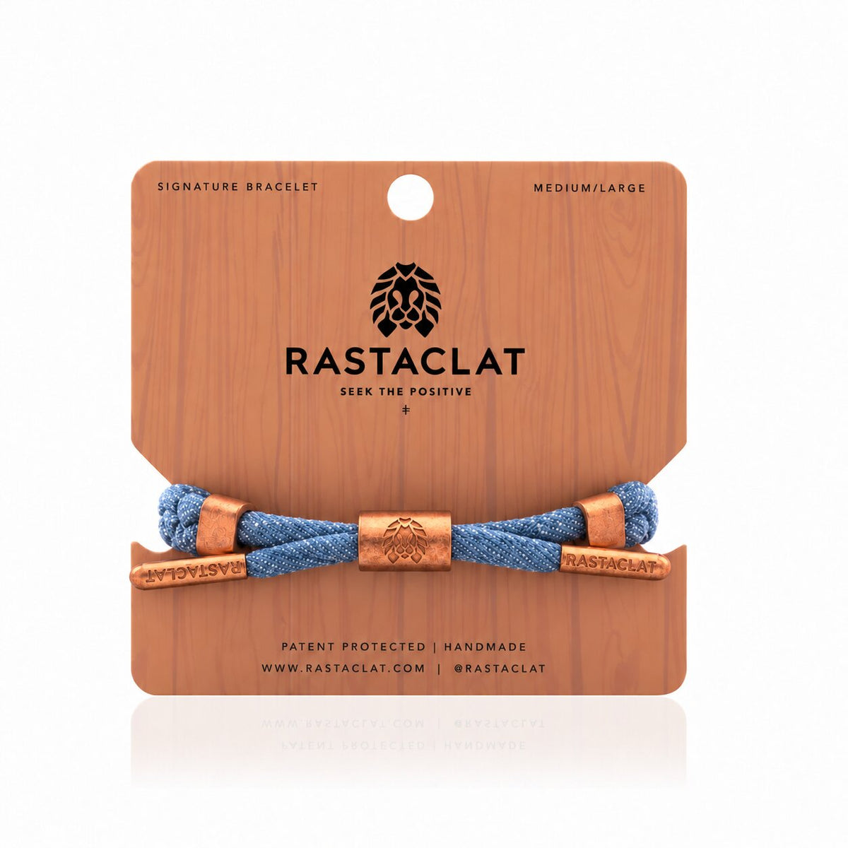 "Onyx Denim" Braided Bracelet