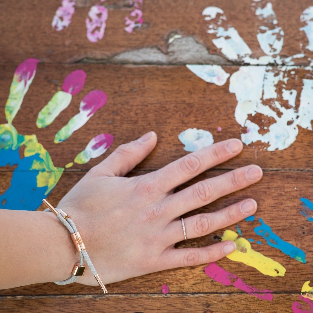 "Lotus II" Knotted Bracelet