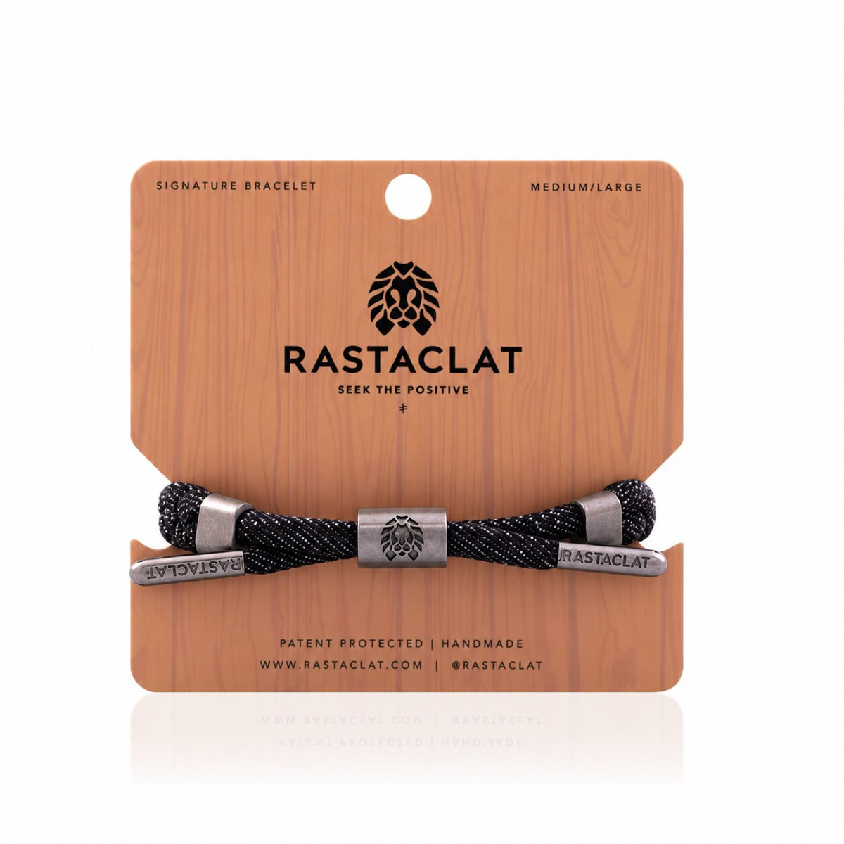 "Onyx Denim" Braided Bracelet