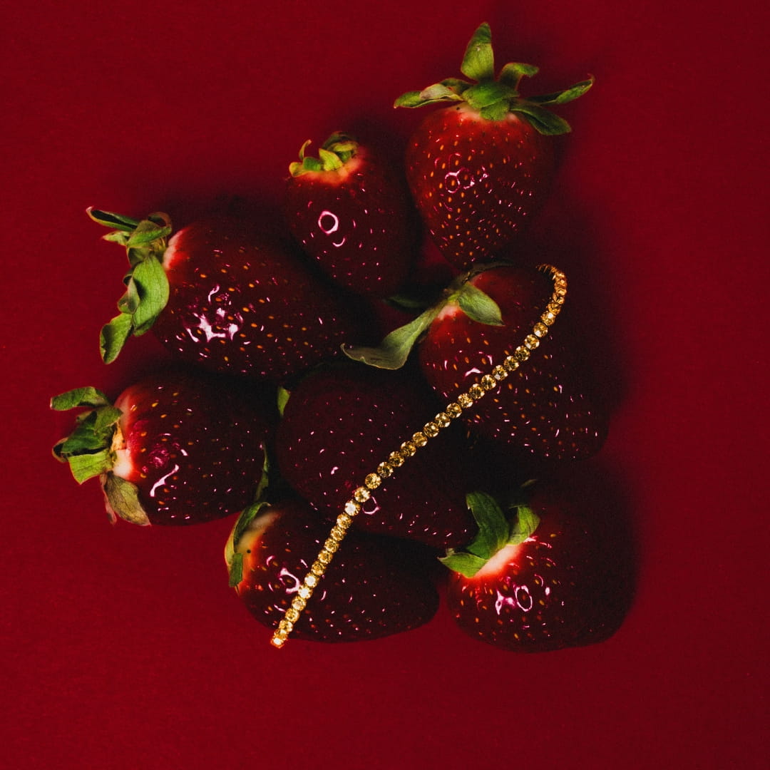 CLÀT Canary Tennis Bracelet