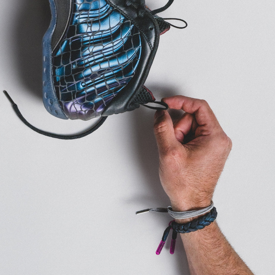 "Dark Matter" Limited Edition Braided Bracelet