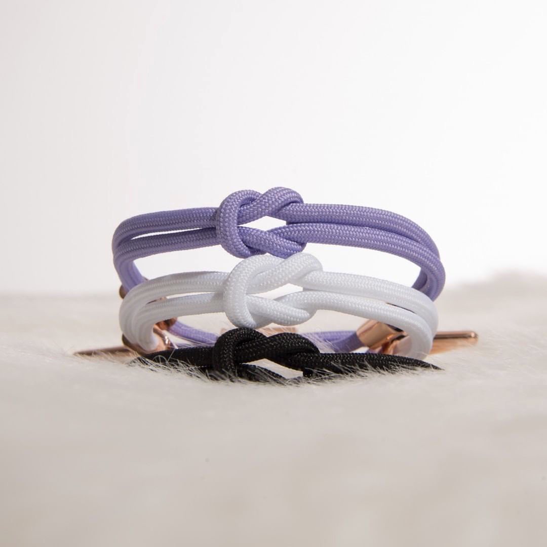 "Dahlia II" Knotted Bracelet